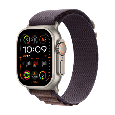 Apple Watch Ultra 2 GPS + Cellular, 49mm Titanium Case